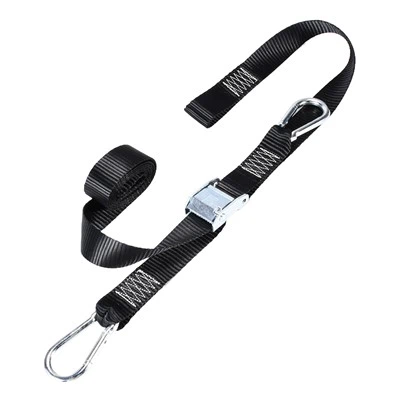 1.5 pulzier Mutur Cam Buckle Tie Downs Bil Carabiner Hook, 1200lbs. BS