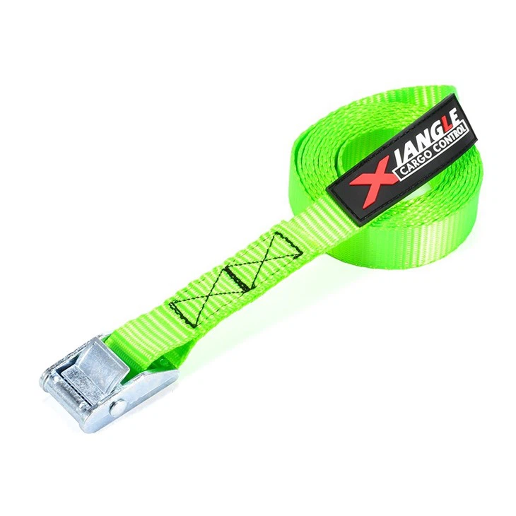 2 Pack 1 Inch Endless Cargo Lashing Cam Lock Buckle Tie Down Strap