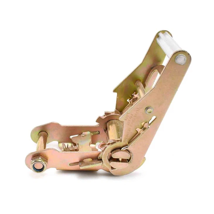 50mm Adjustable Cargo Lashing Ratchet Belt Buckle With Aluminum Handle