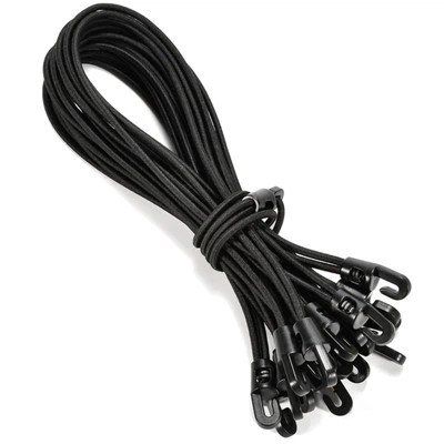 4mm Mini Hook Loops Bungee Cords Bejgħ bl-ingrossa